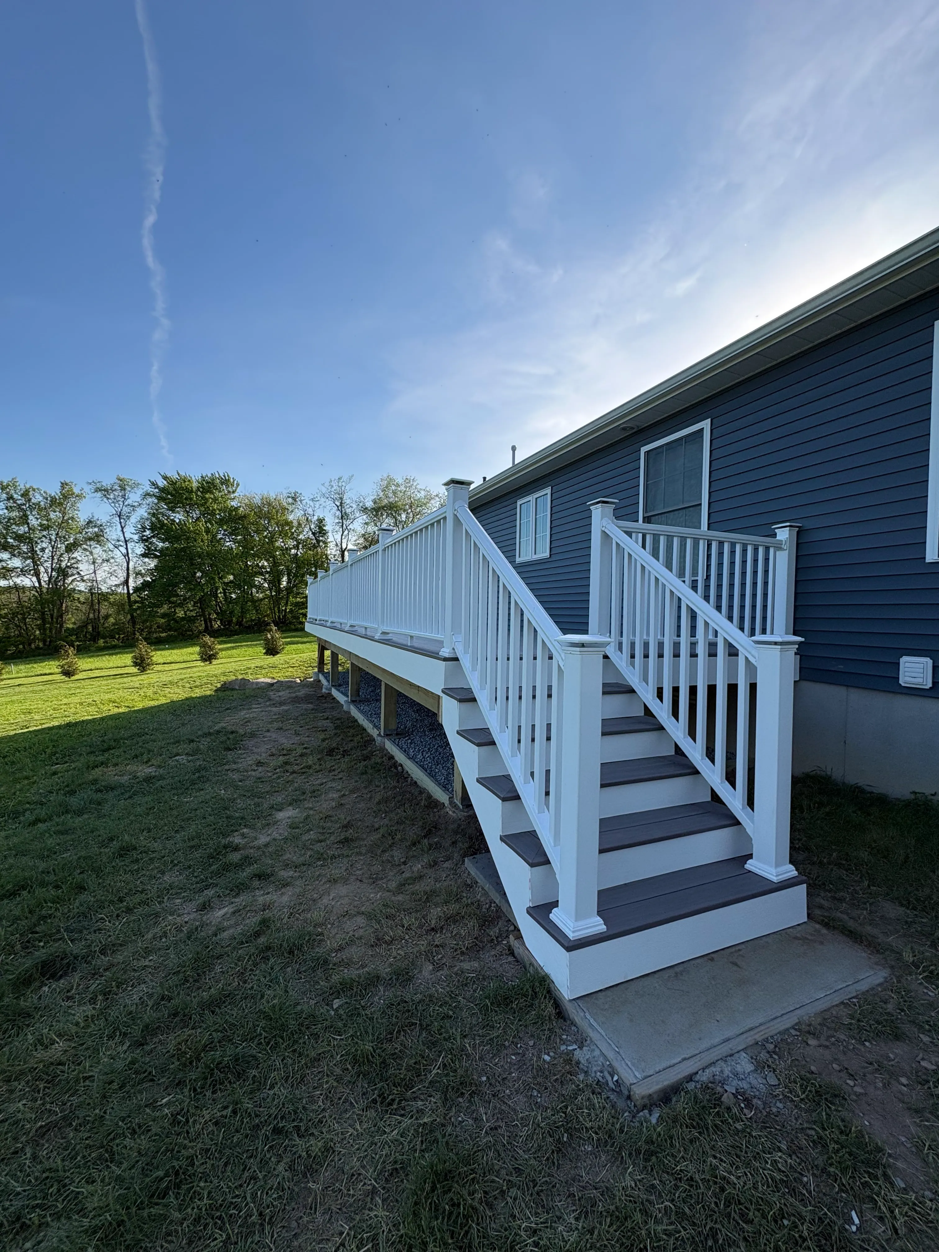 Custom deck design in Middletown, NY