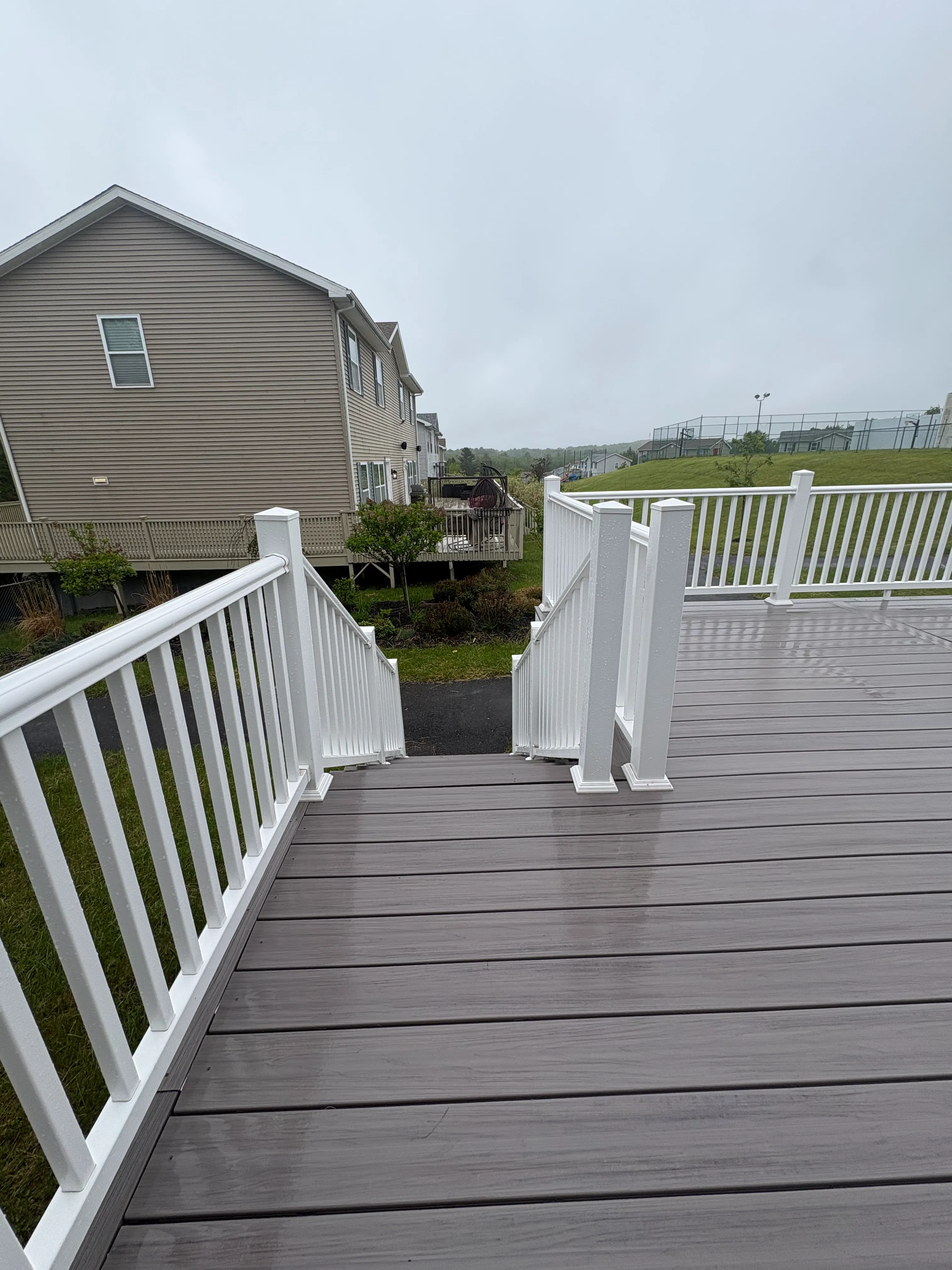 New deck installation in Middletown, NY