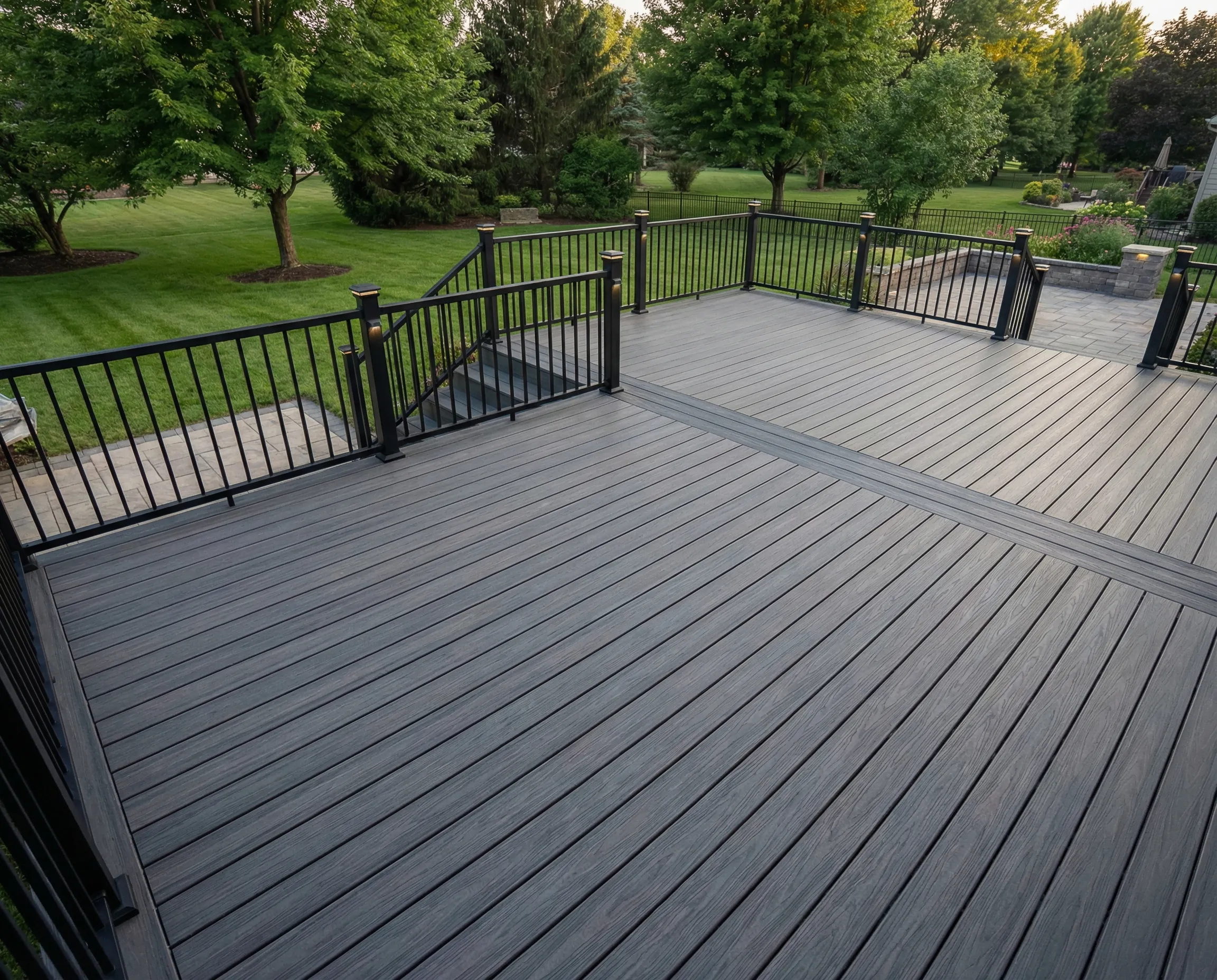 Deck demolition debris cleanup in Orange County, NY