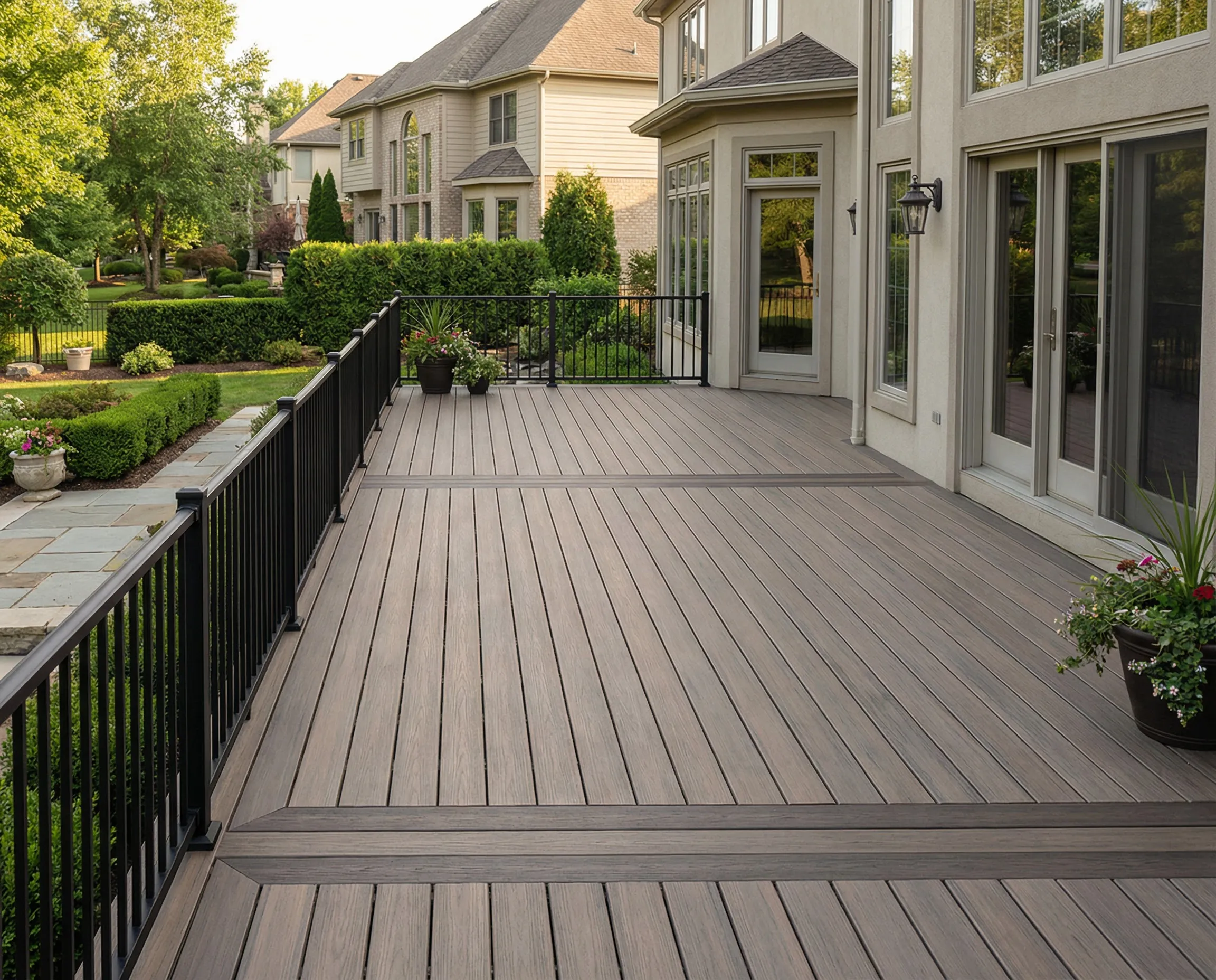 Completed deck repair project in Middletown, NY